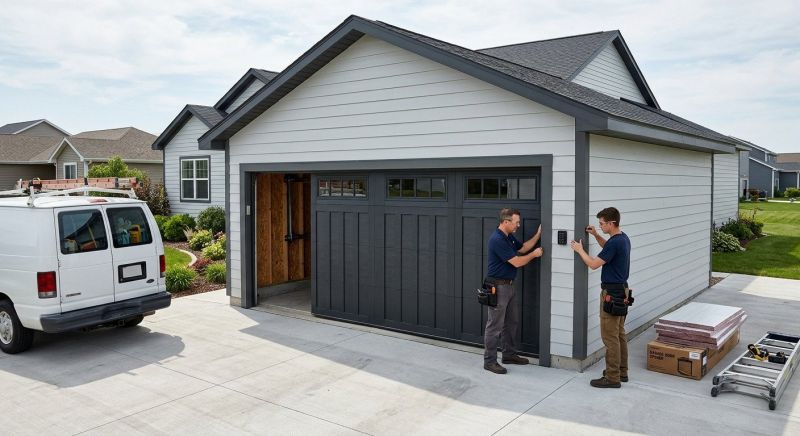 Three Car Garage Installation in Naples, FL