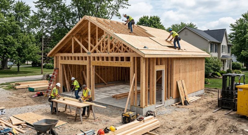 Attached Garage Construction in Las Vegas, NV
