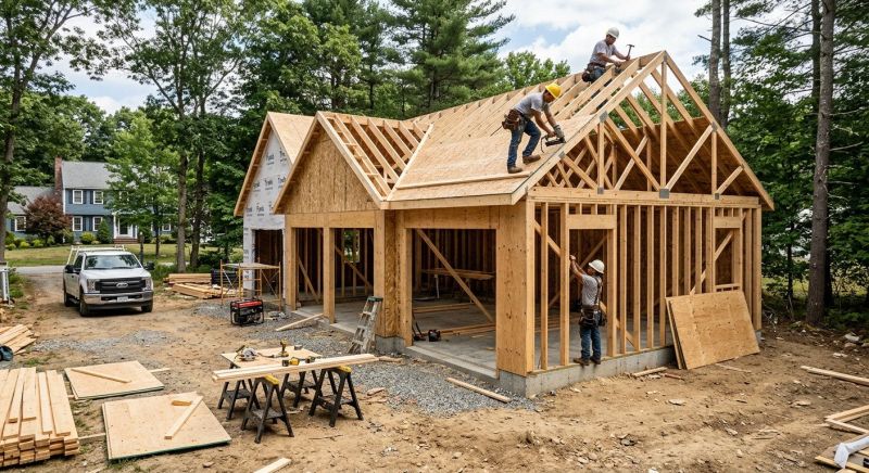 Attached Garage Construction in South Houston, TX