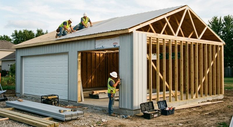 Attached Garage Construction in Naples, FL
