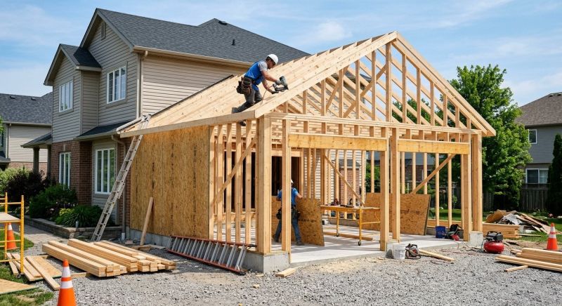 Attached Garage Construction in Mount Pleasant, SC