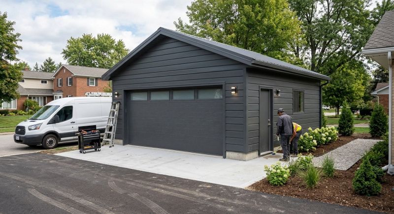 Four Car Garage Installation in Mount Pleasant, SC