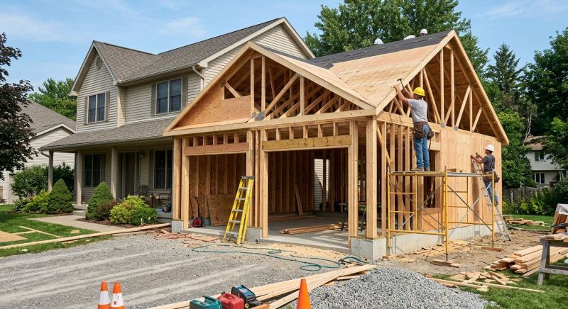 Garage Addition Installation in Cypress, TX