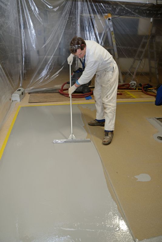 Residential Floor Coating in Greenville, SC