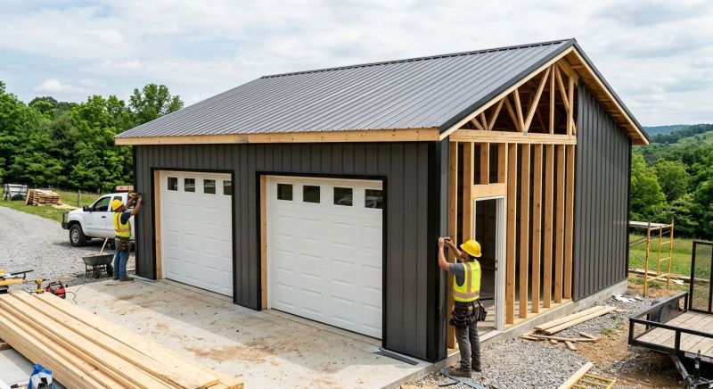 Storage Garage Construction in Cypress, TX