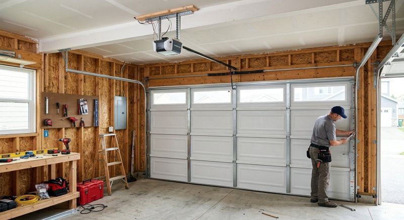 Three Car Garage Installation in Katy, TX